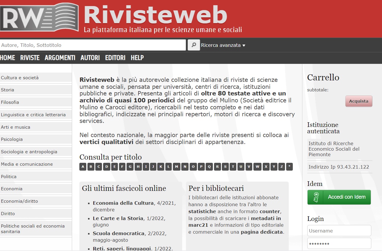 riviste web